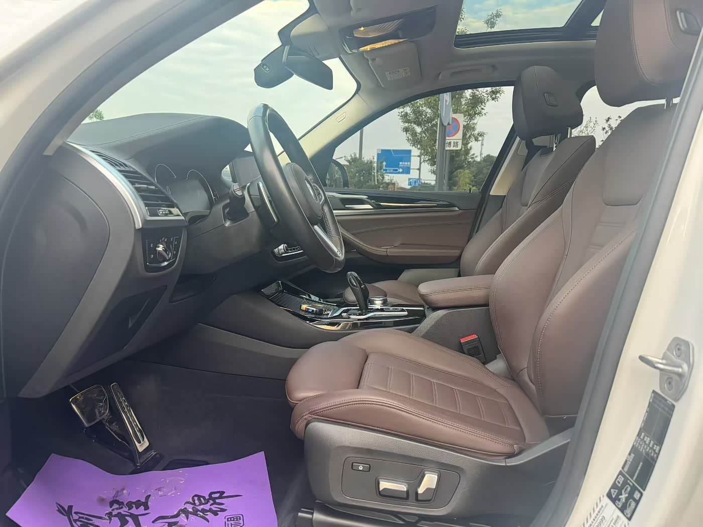 2019 BMW X3 White, 66,000 km, China export – photo 4