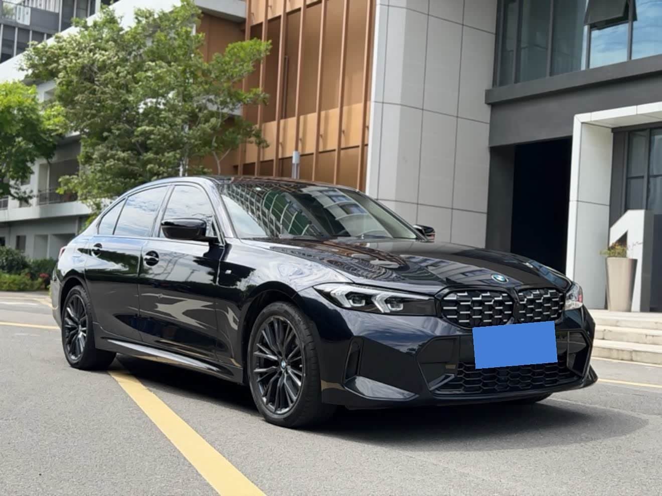 2023 BMW 3 Series Black, 29,000 km, China export – photo 3