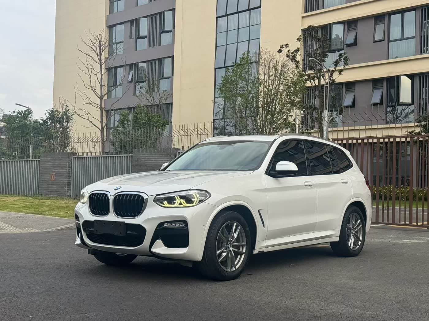 2019 BMW X3 White, 66,000 km, China export – photo 1