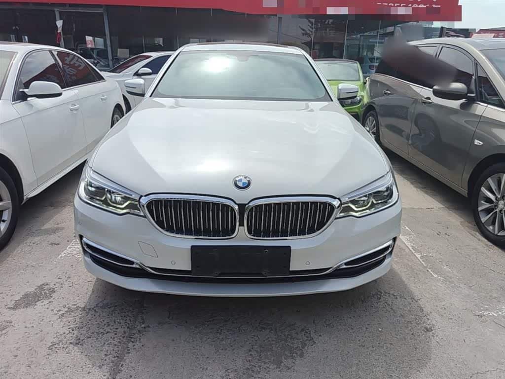 2019 BMW 5 Series White, 83,300 km, China export – photo 3