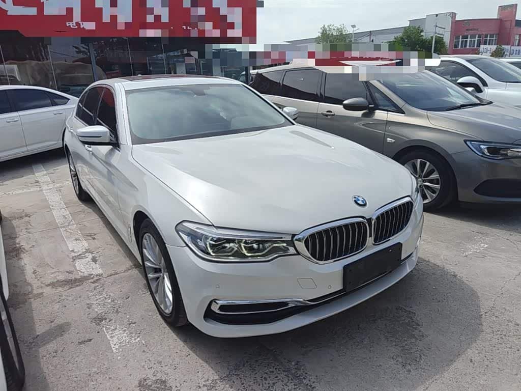 2019 BMW 5 Series White, 83,300 km, China export – photo 4