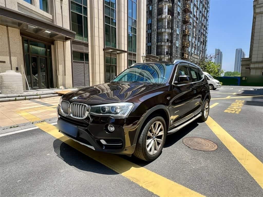 2014 BMW X3 Champagne, 113,000 km, China export – photo 2