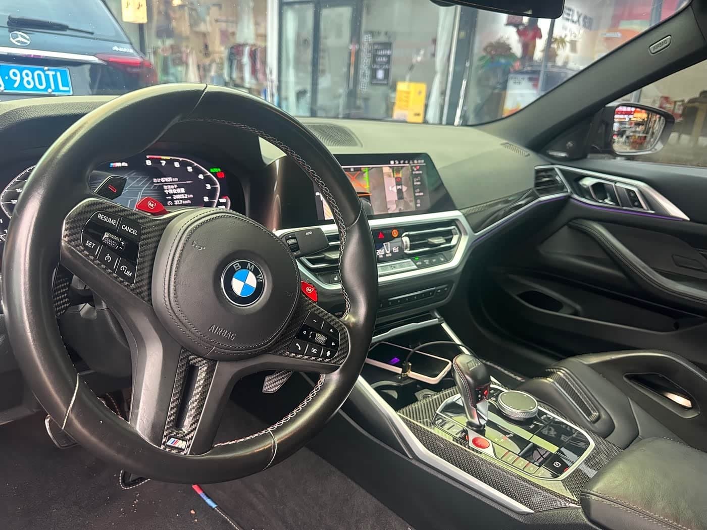 2022 BMW M4 Red, 60,000 km, China export – photo 6