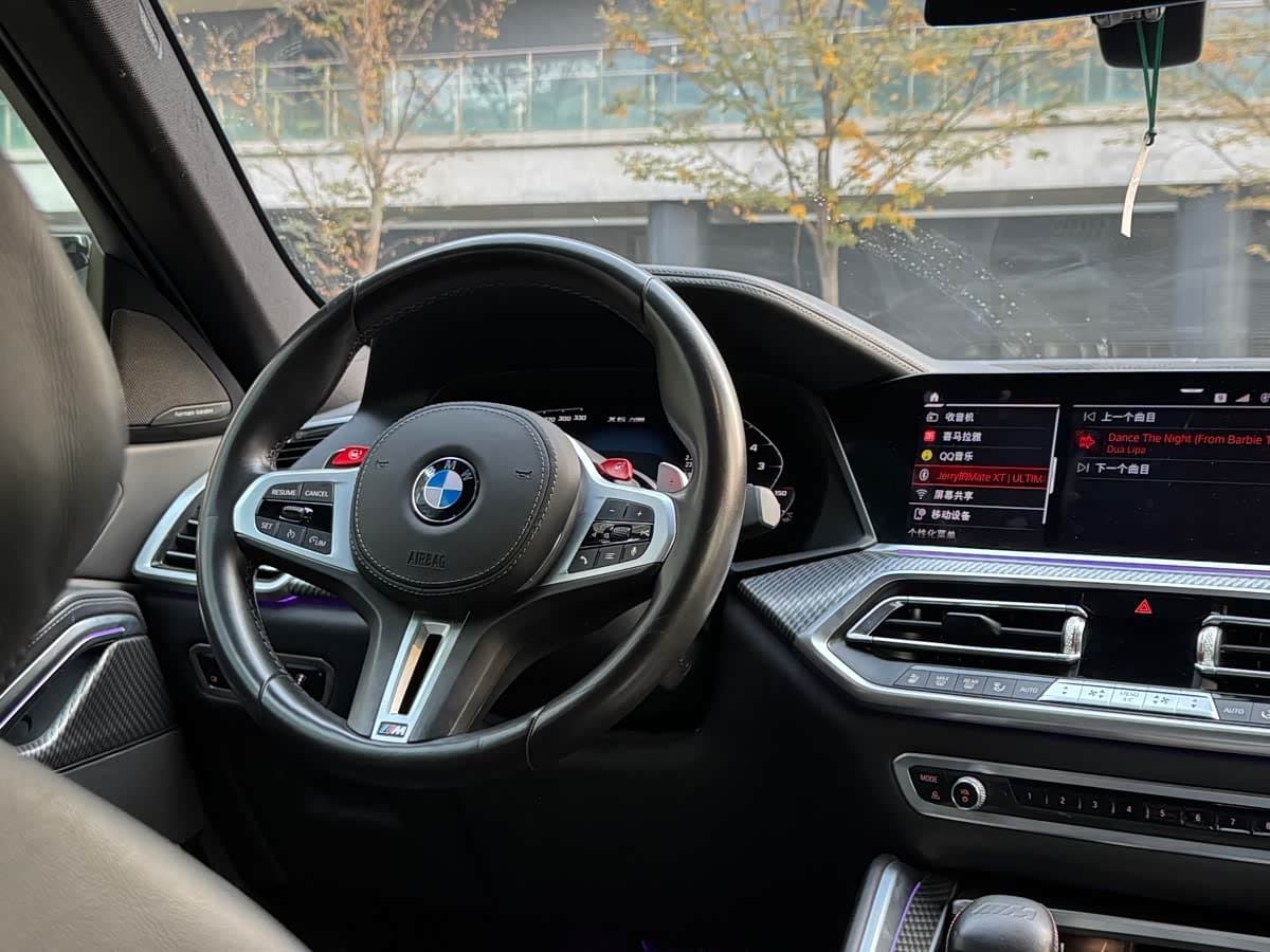 2020 BMW X6 M Blue, 50,000 km, China export – photo 7