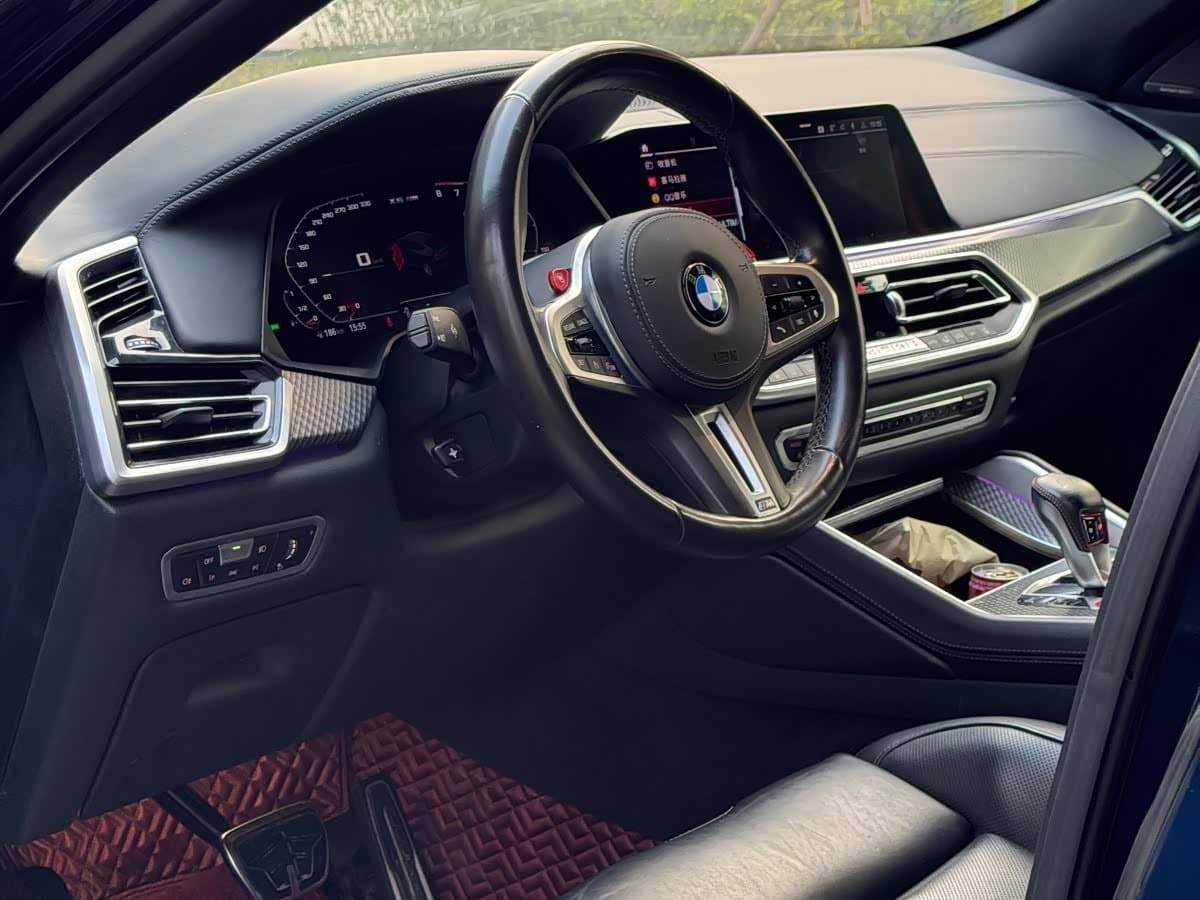 2020 BMW X6 M Blue, 50,000 km, China export – photo 4