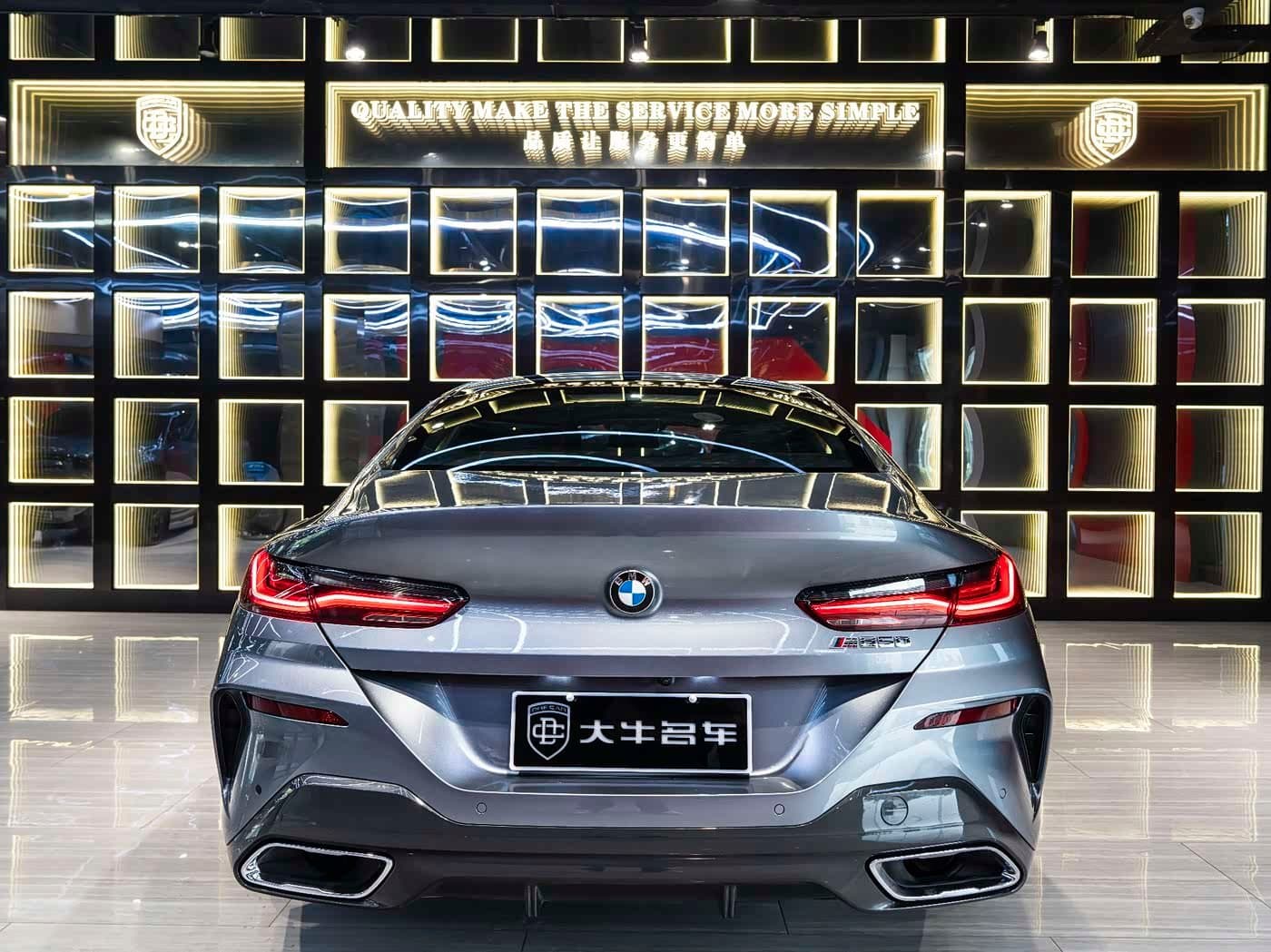 2022 BMW 8 Series 银灰色, 50,000 km, China export – photo 5