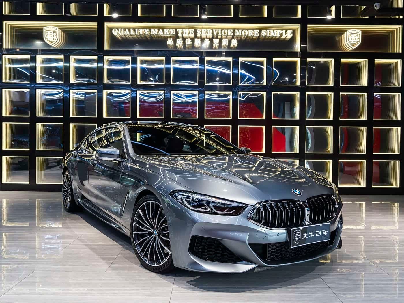 2022 BMW 8 Series 银灰色, 50,000 km, China export – photo 3
