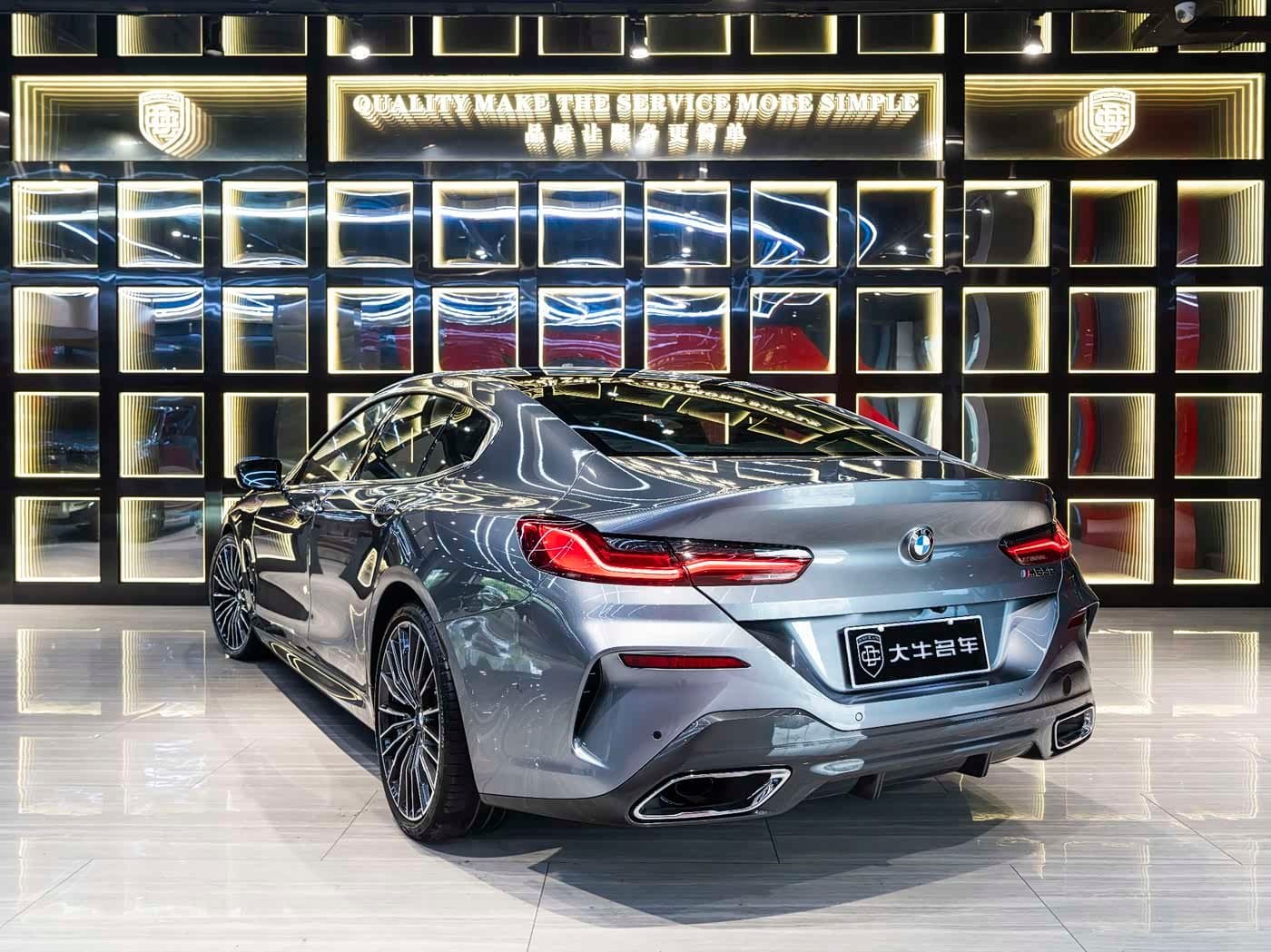 2022 BMW 8 Series 银灰色, 50,000 km, China export – photo 4