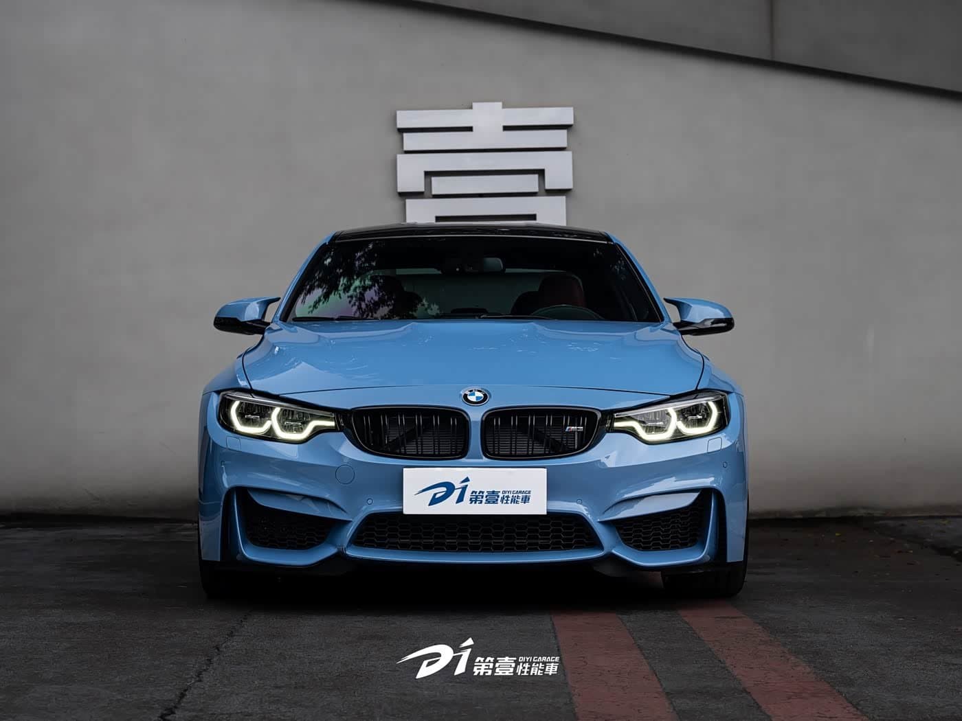 2018 BMW M3 Blue, 58,000 km, China export – photo 6