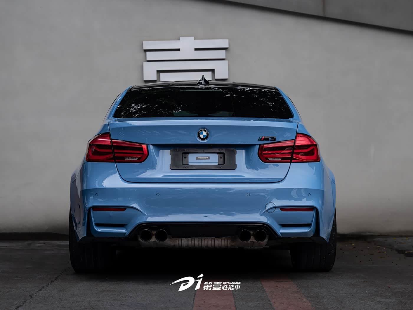 2018 BMW M3 Blue, 58,000 km, China export – photo 3