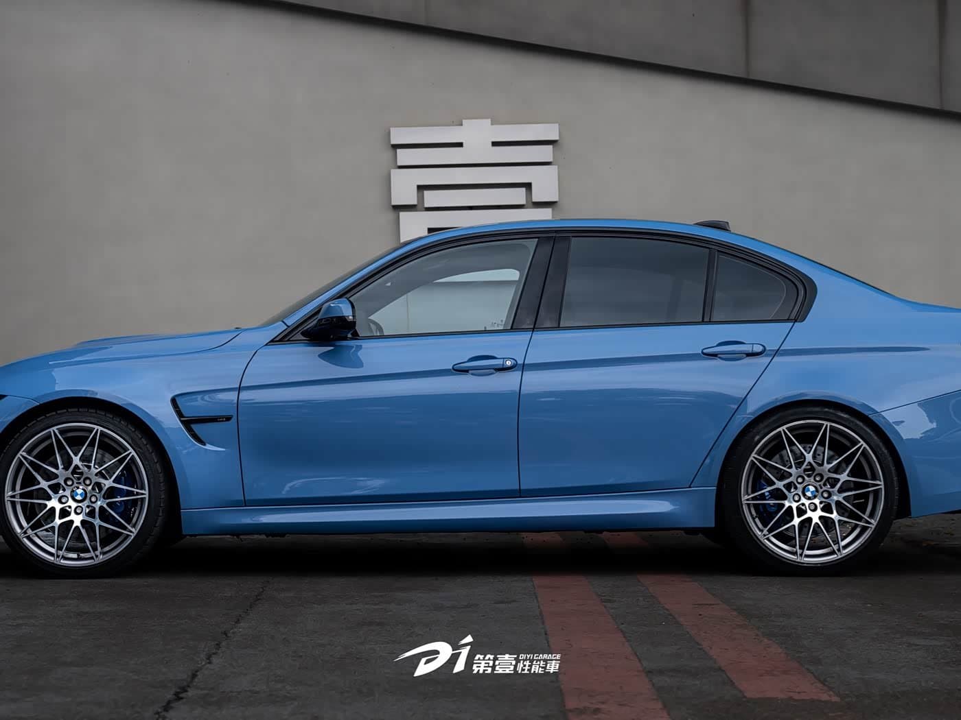 2018 BMW M3 Blue, 58,000 km, China export – photo 4