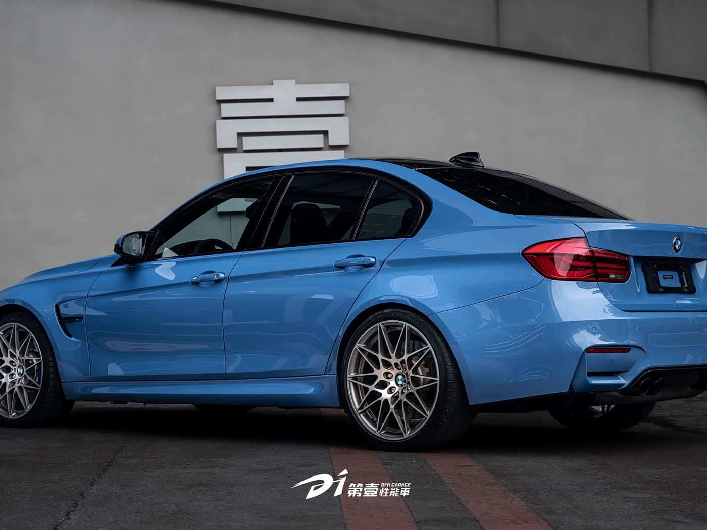 2018 BMW M3 Blue, 58,000 km, China export – photo 2
