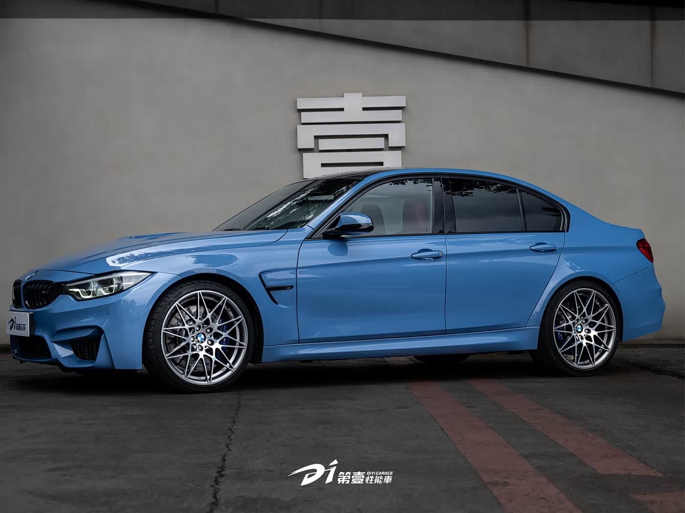 2018 BMW M3 Blue, 58,000 km, China export – photo 1