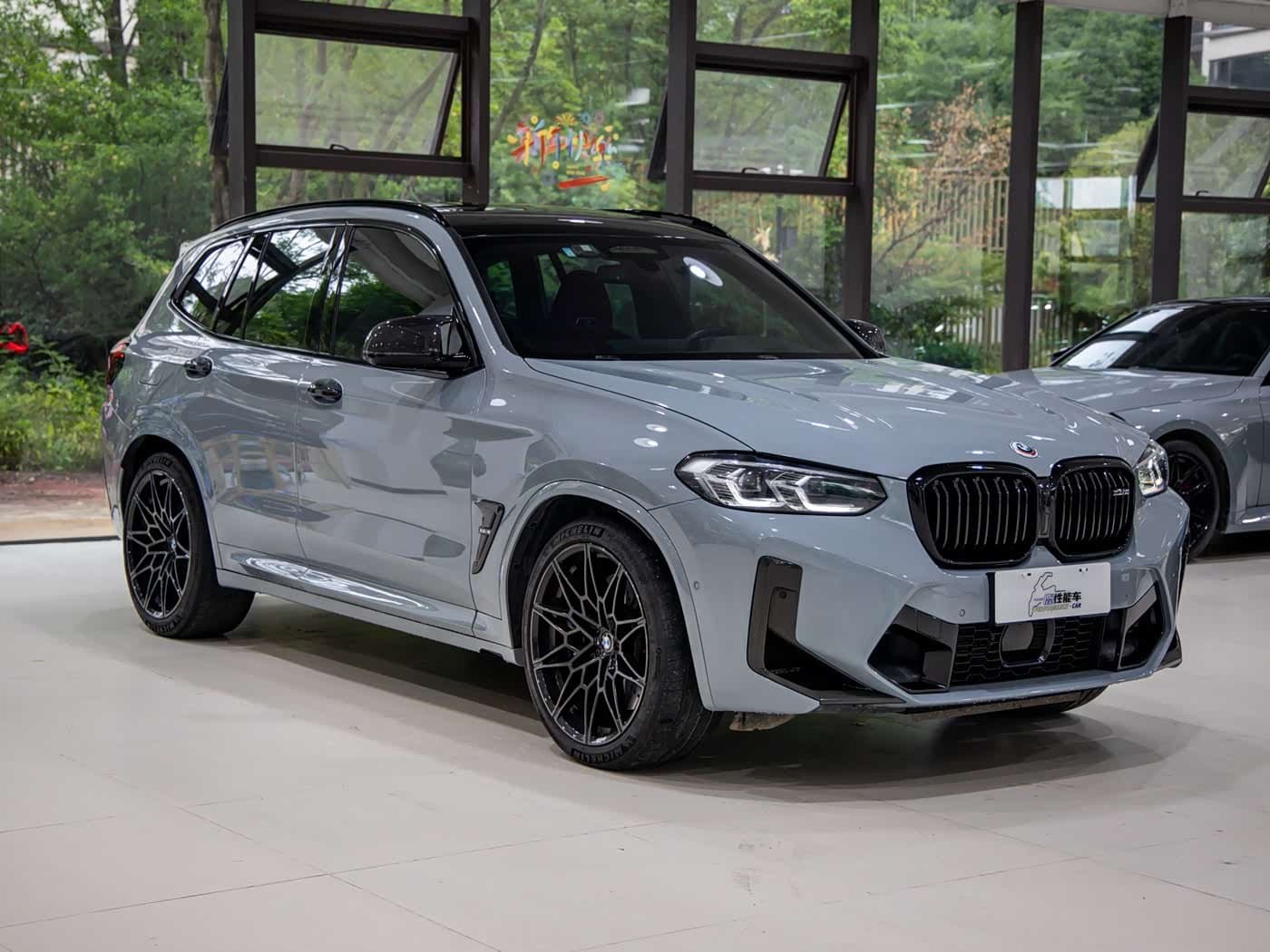2021 BMW X3 M 银灰色, 20,000 km, China export – photo 2