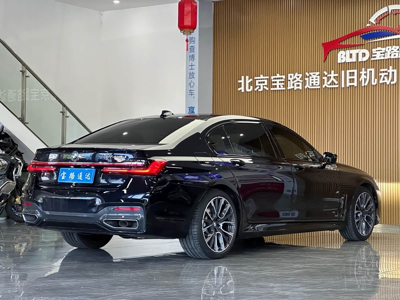 2021 BMW 7 Series Black, 20,000 km, China export – photo 6