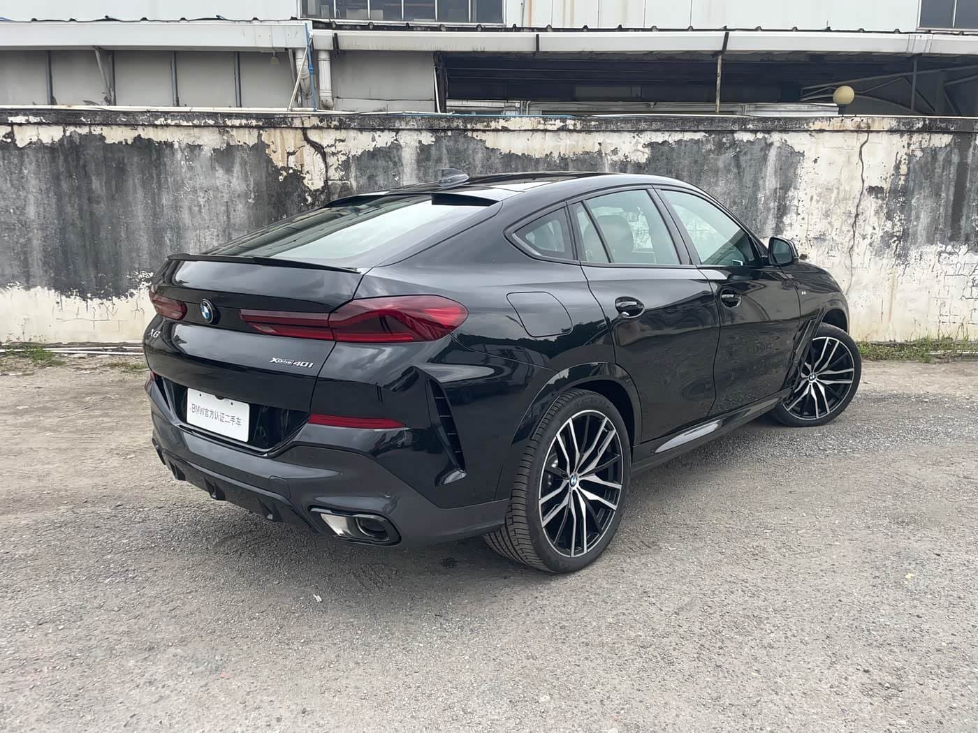 2022 BMW X6 Black, 100 km, China export – photo 3
