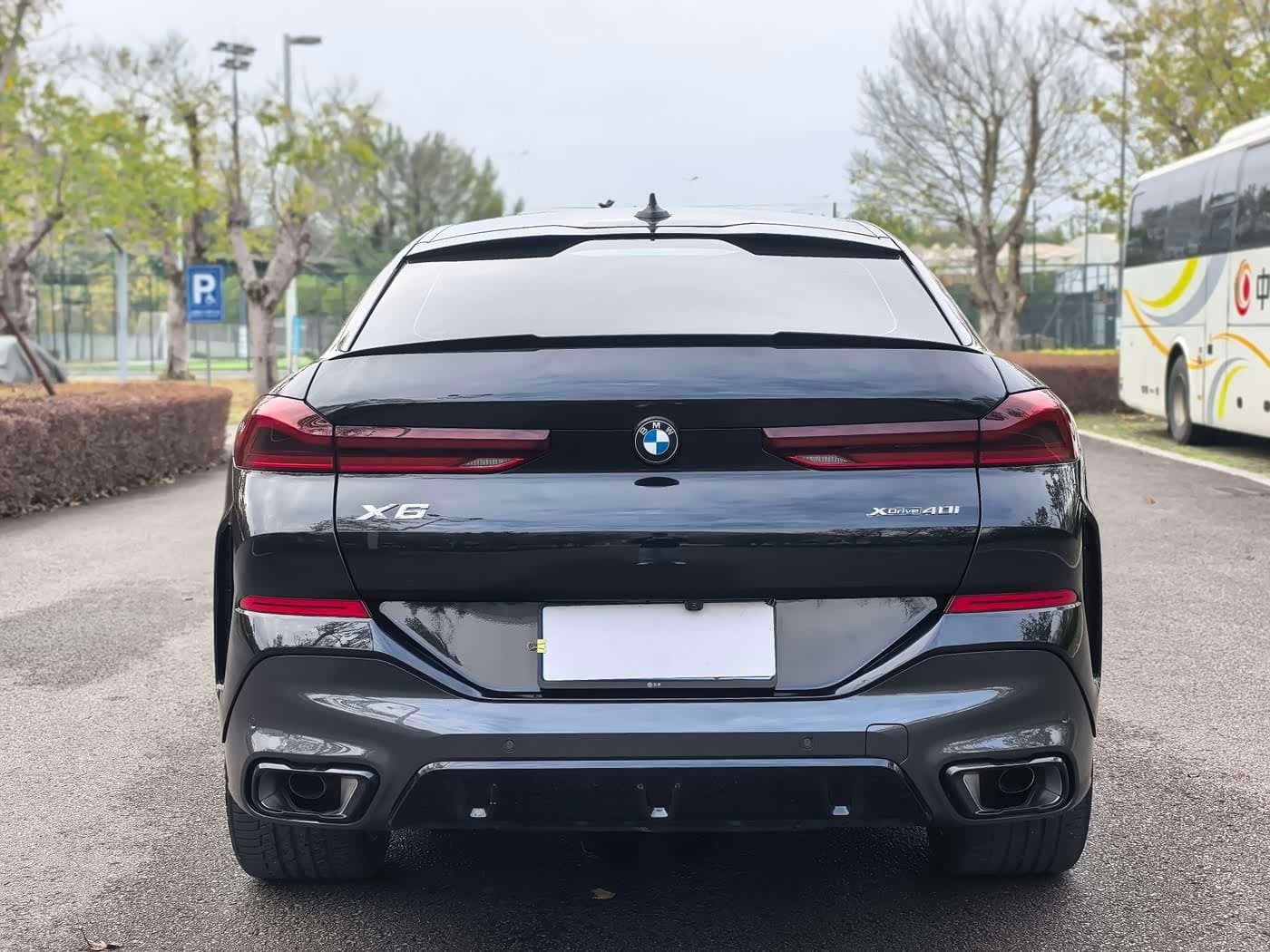 2022 BMW X6 Black, 44,000 km, China export – photo 6