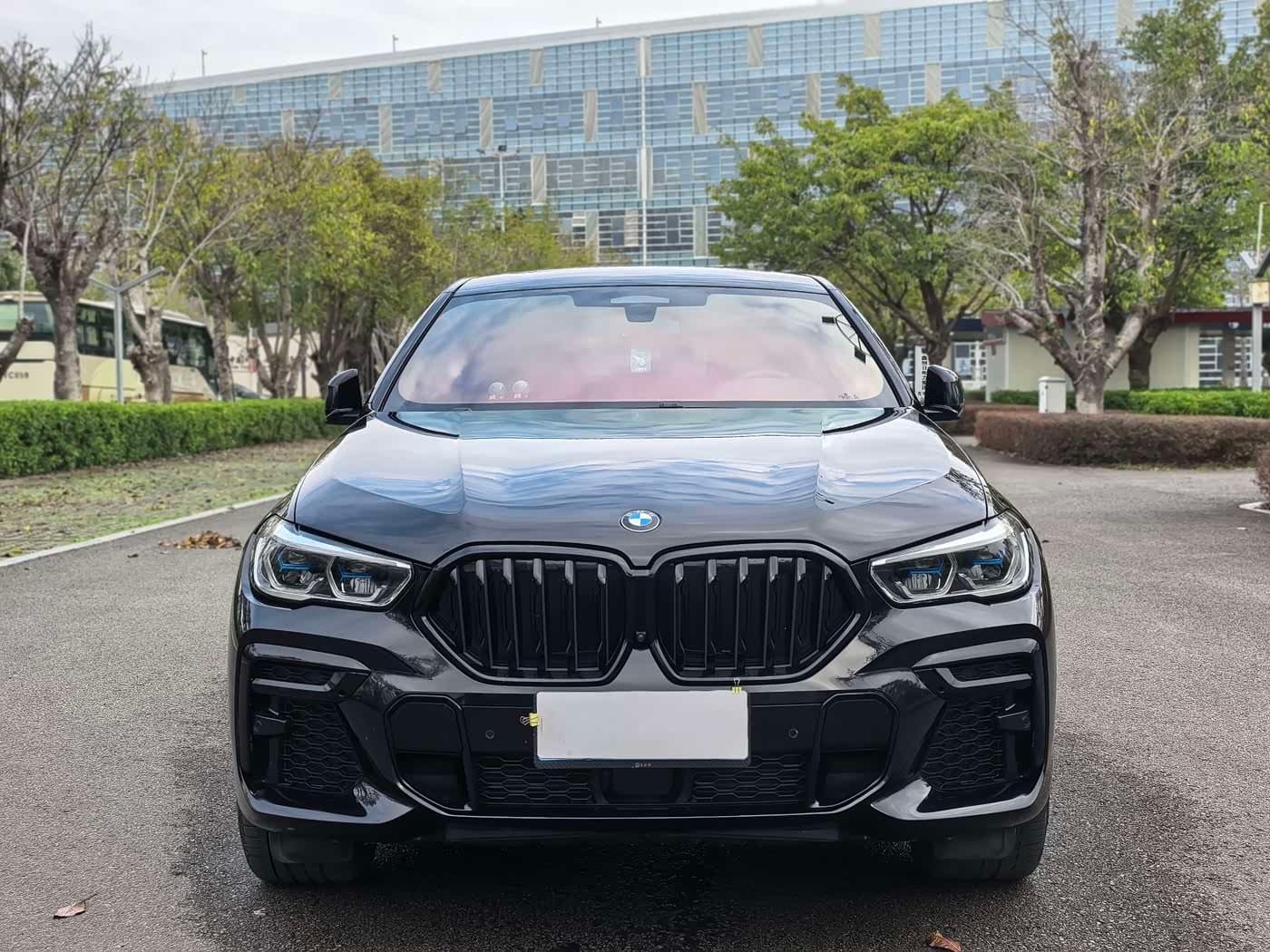 2022 BMW X6 Black, 44,000 km, China export – photo 2