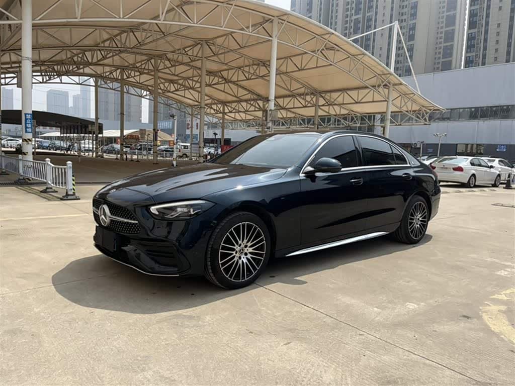 2023 Mercedes-Benz C-Class Green, 17,000 km, China export – photo 1