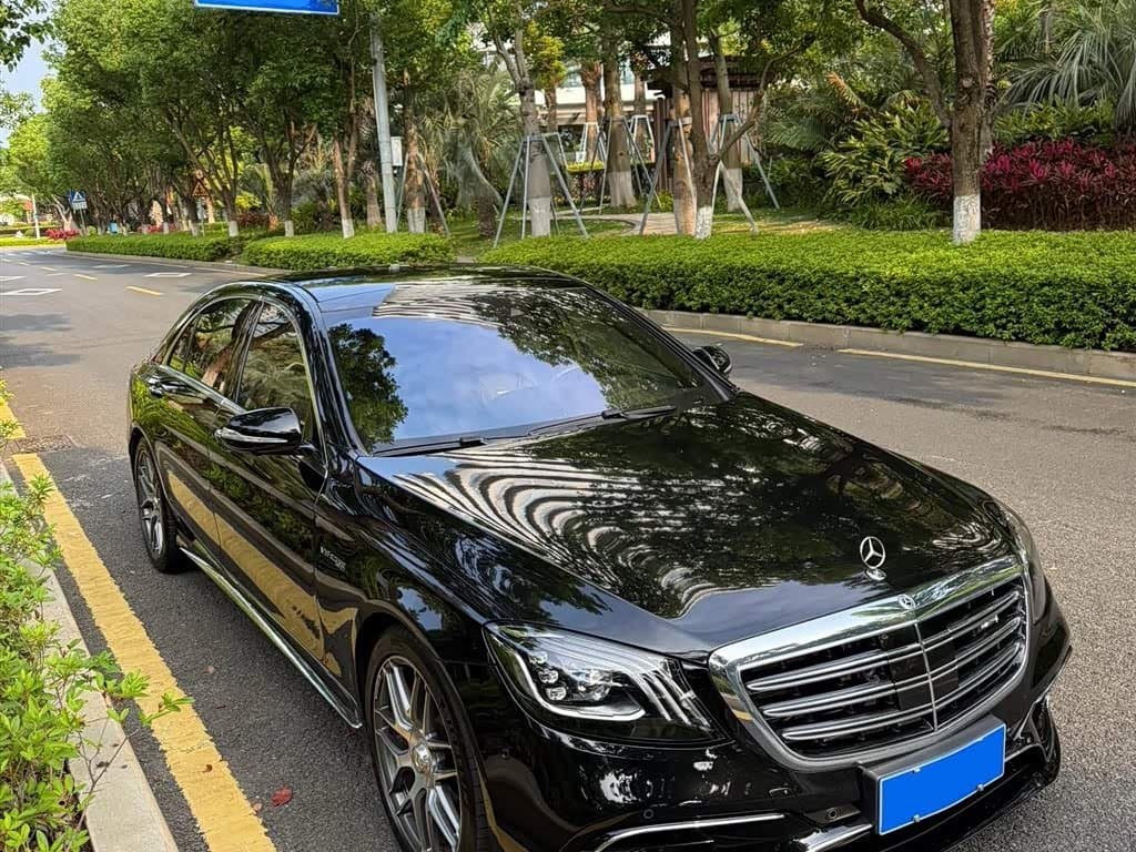 2018 Mercedes-Benz S-Class AMG Black, 40,000 km, China export – photo 6