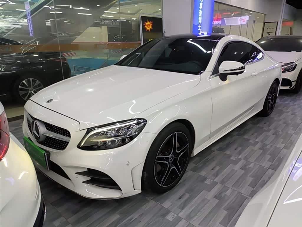 2020 Mercedes-Benz C-Class White, 45,500 km, China export – photo 1