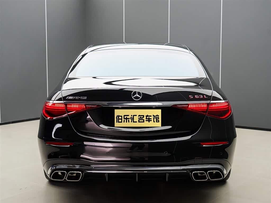 2024 Mercedes-Benz S-Class AMG Hybrid Black, 4,600 km, China export – photo 7