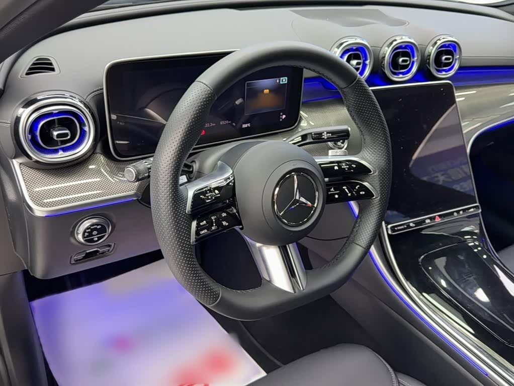 2024 Mercedes-Benz C-Class White, 6,500 km, China export – photo 7