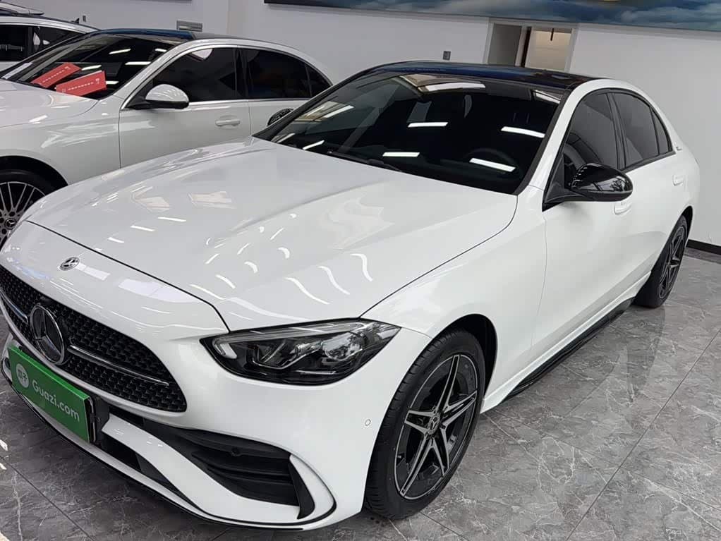 2024 Mercedes-Benz C-Class White, 6,500 km, China export – photo 3