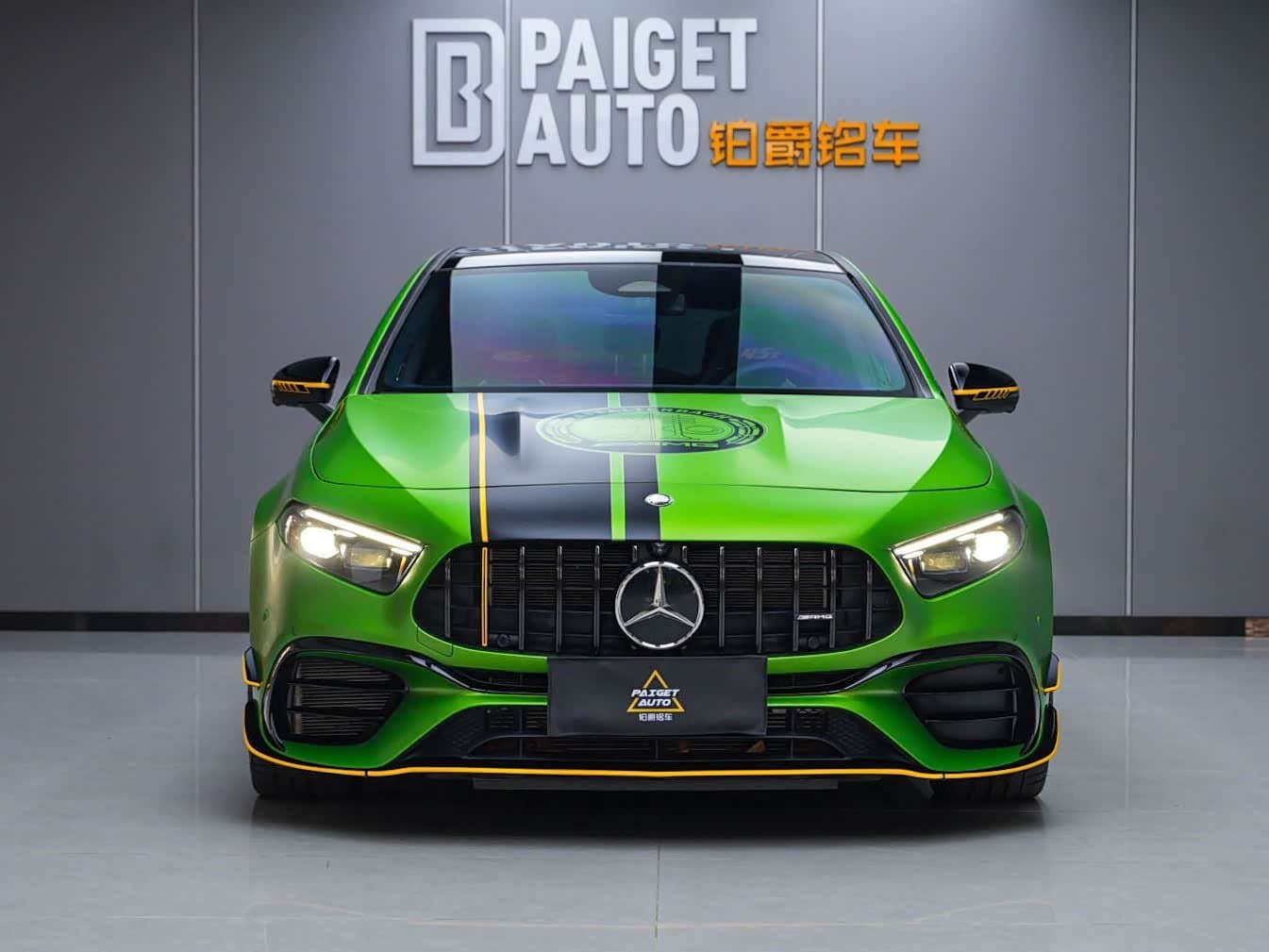 2024 Mercedes-Benz A-Class AMG Green, 4,000 km, China export – photo 1