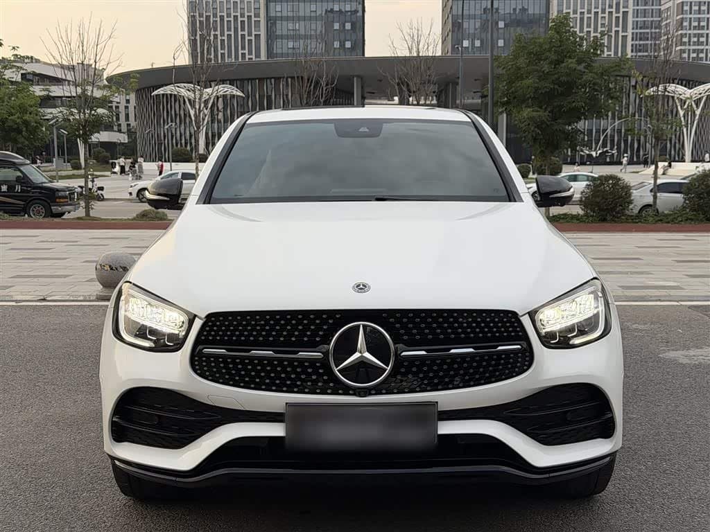 2019 Mercedes-Benz GLC Coupe White, 35,200 km, China export – photo 7