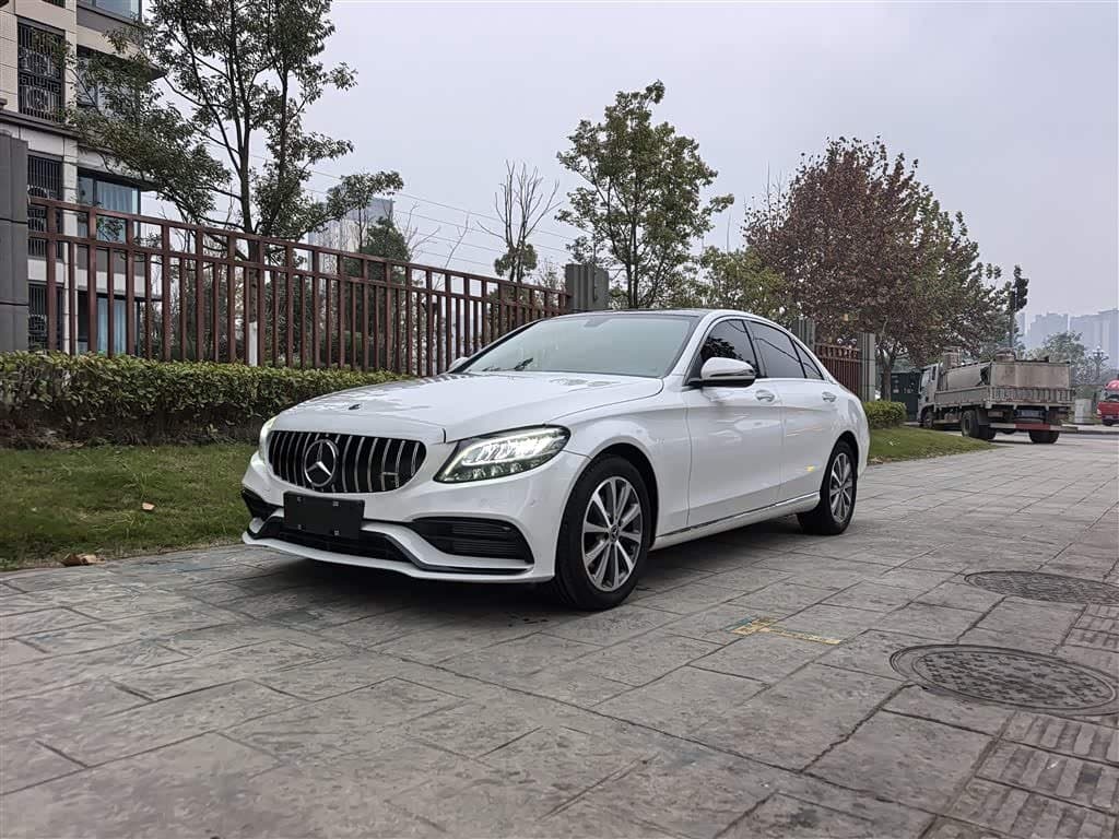 2020 Mercedes-Benz C-Class White, 46,000 km, China export – photo 2