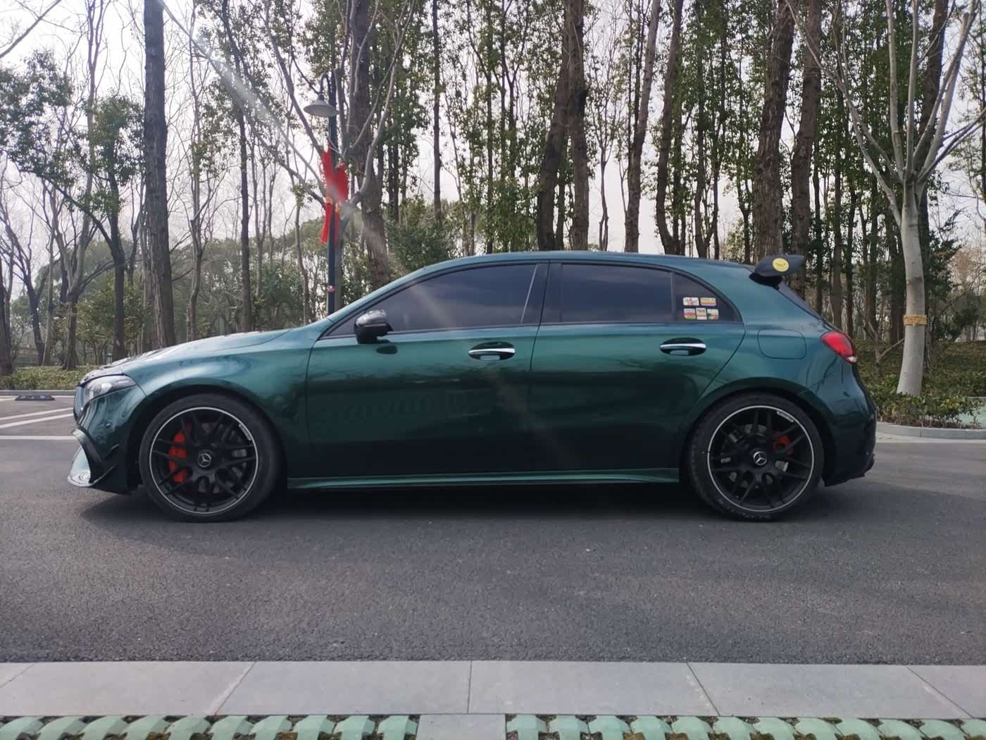 2020 Mercedes-Benz A-Class AMG 银灰色, 63,000 km, China export – photo 4