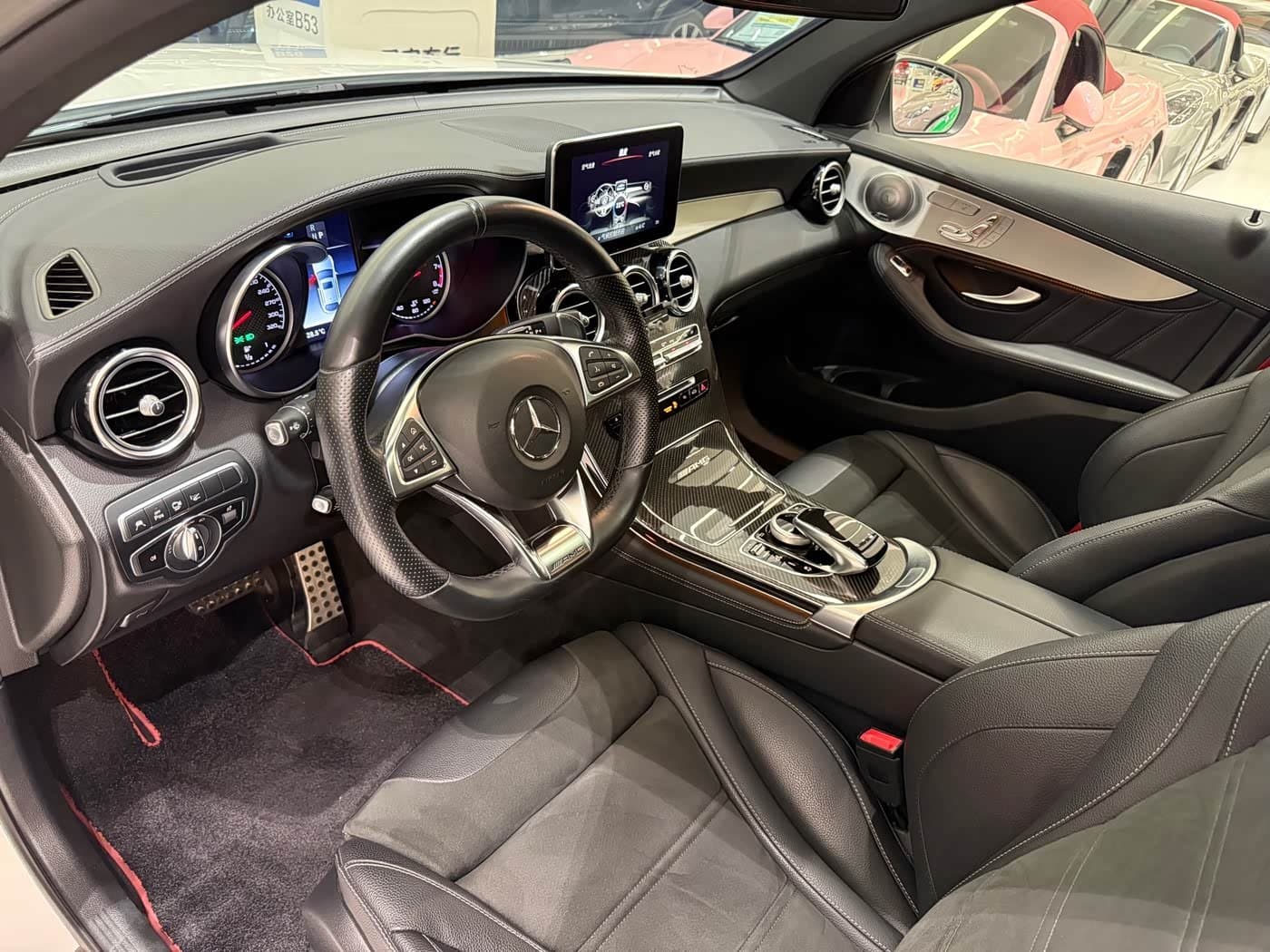 2018 Mercedes-Benz GLC Coupe AMG White, 50,000 km, China export – photo 4