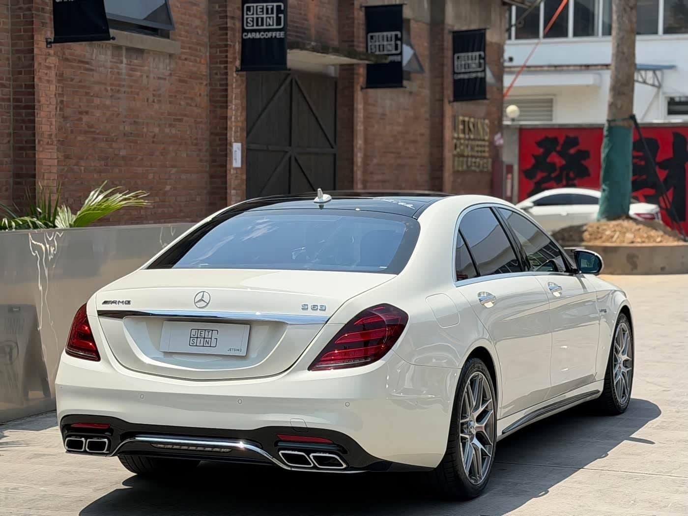 2018 Mercedes-Benz S-Class AMG White, 70,000 km, China export – photo 4