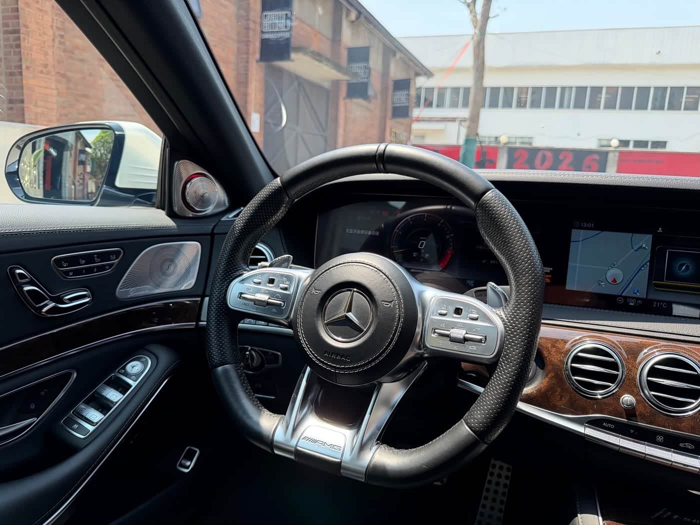 2018 Mercedes-Benz S-Class AMG White, 70,000 km, China export – photo 6