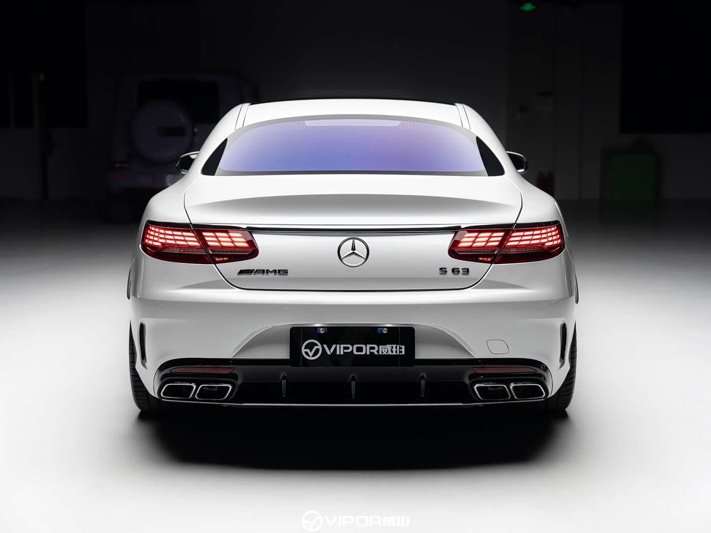 2018 Mercedes-Benz S-Class AMG White, 43,000 km, China export – photo 4