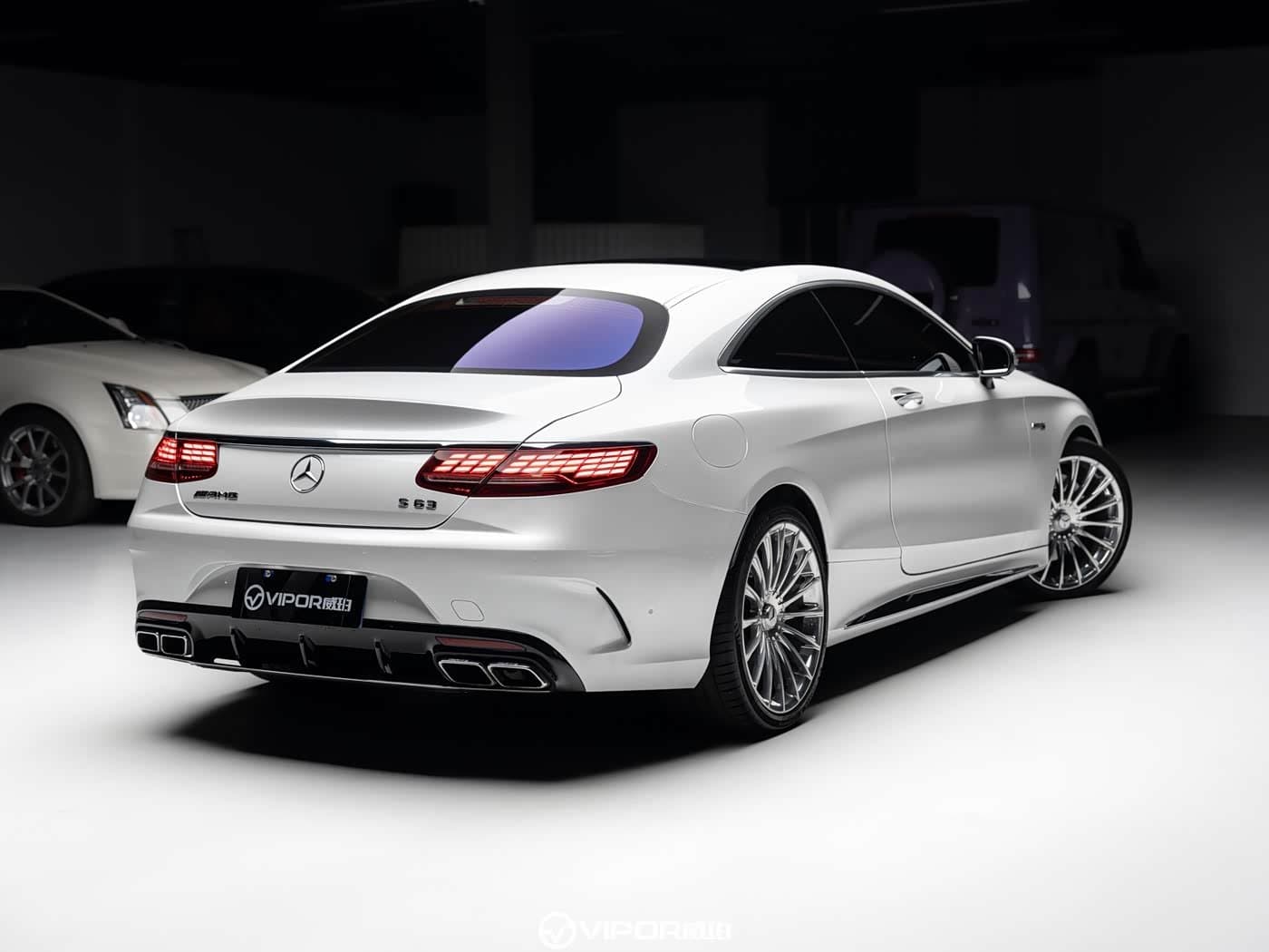 2018 Mercedes-Benz S-Class AMG White, 43,000 km, China export – photo 3