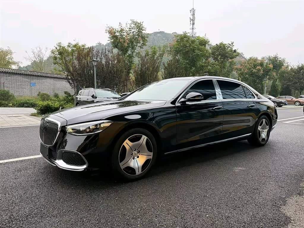 2022 Mercedes-Benz Maybach S-Class Black, 38,000 km, China export – photo 1