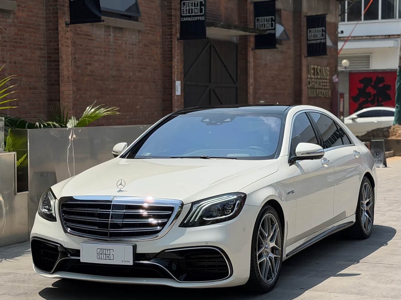 2018 Mercedes-Benz S-Class AMG White, 70,000 km, China export – photo 2