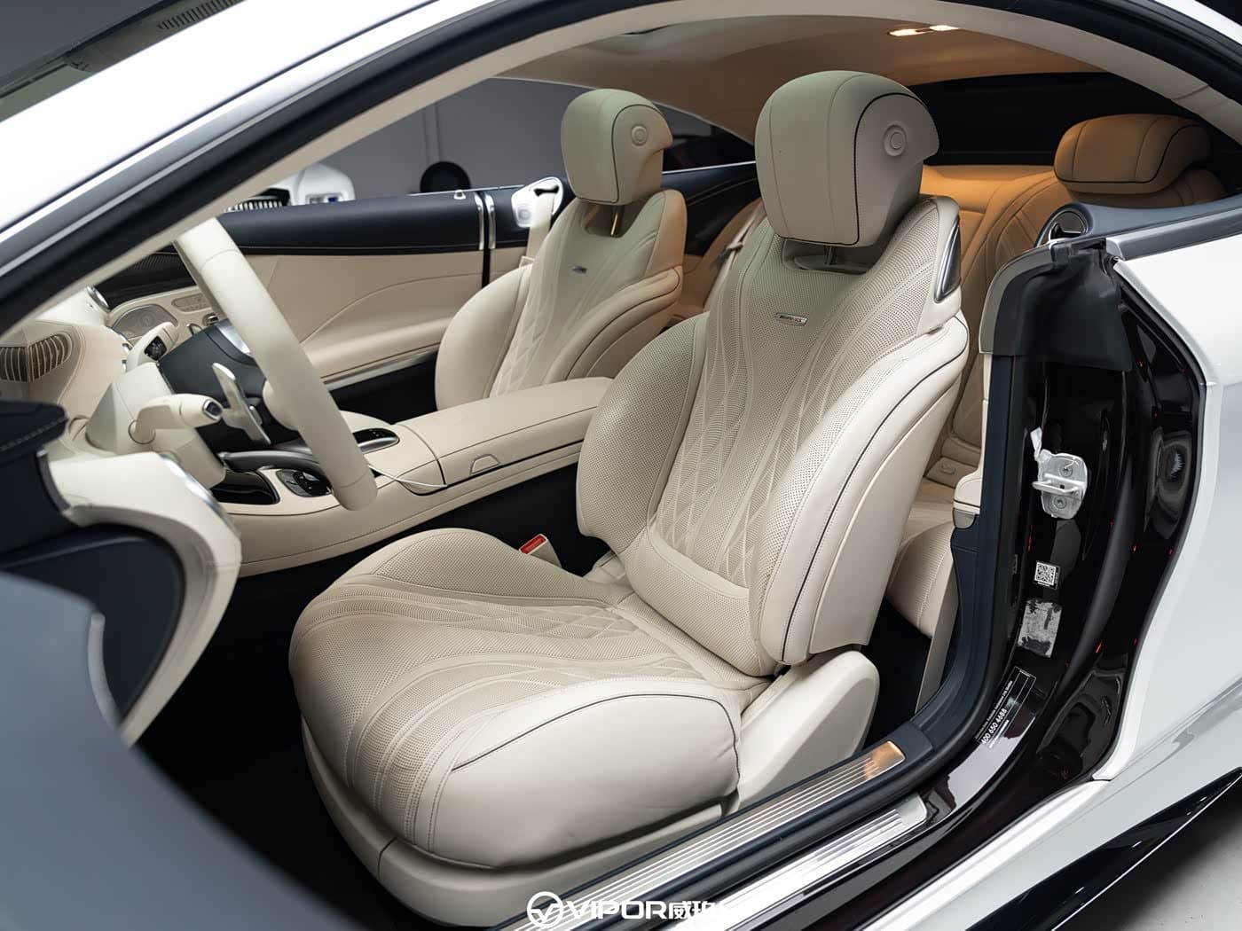 2018 Mercedes-Benz S-Class AMG White, 43,000 km, China export – photo 7