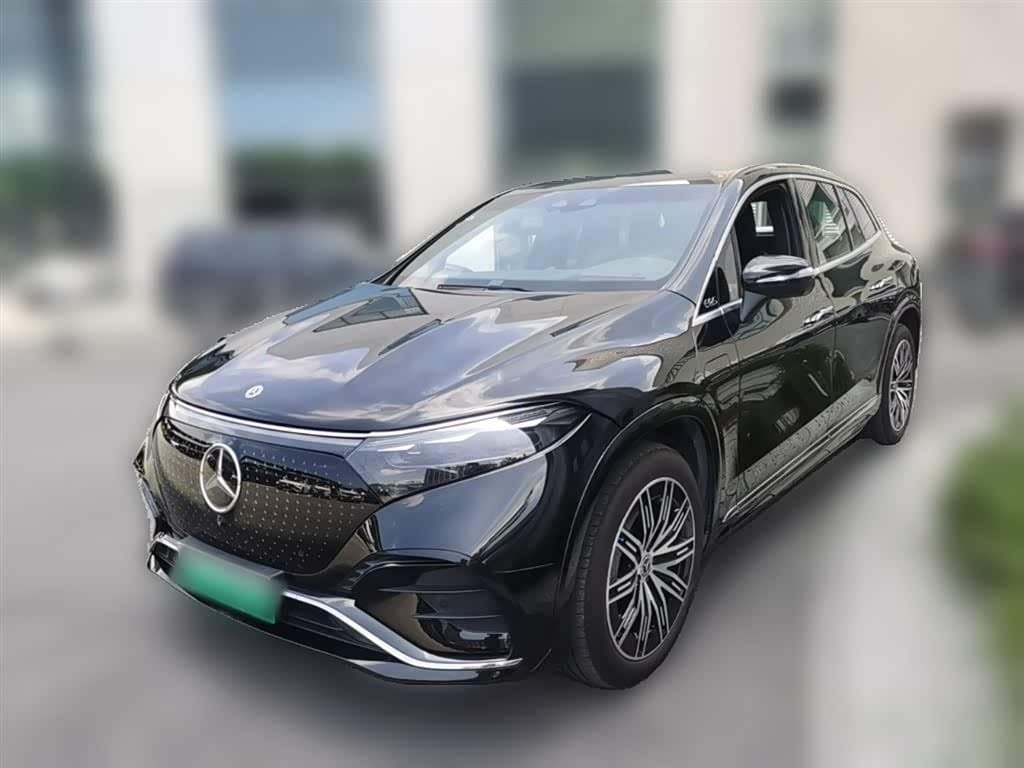 2023 Mercedes-Benz EQS SUV Black, 54,400 km, China export – photo 1