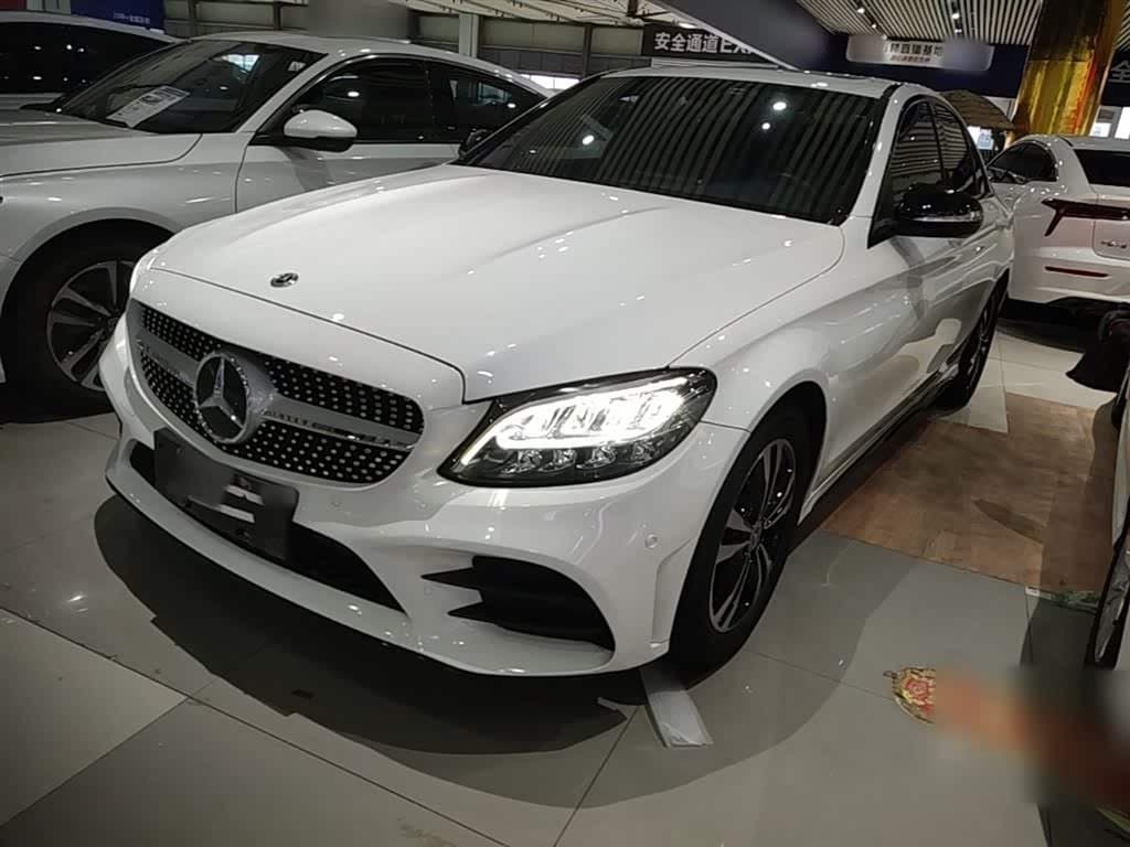 2018 Mercedes-Benz C-Class White, 65,300 km, China export – photo 1