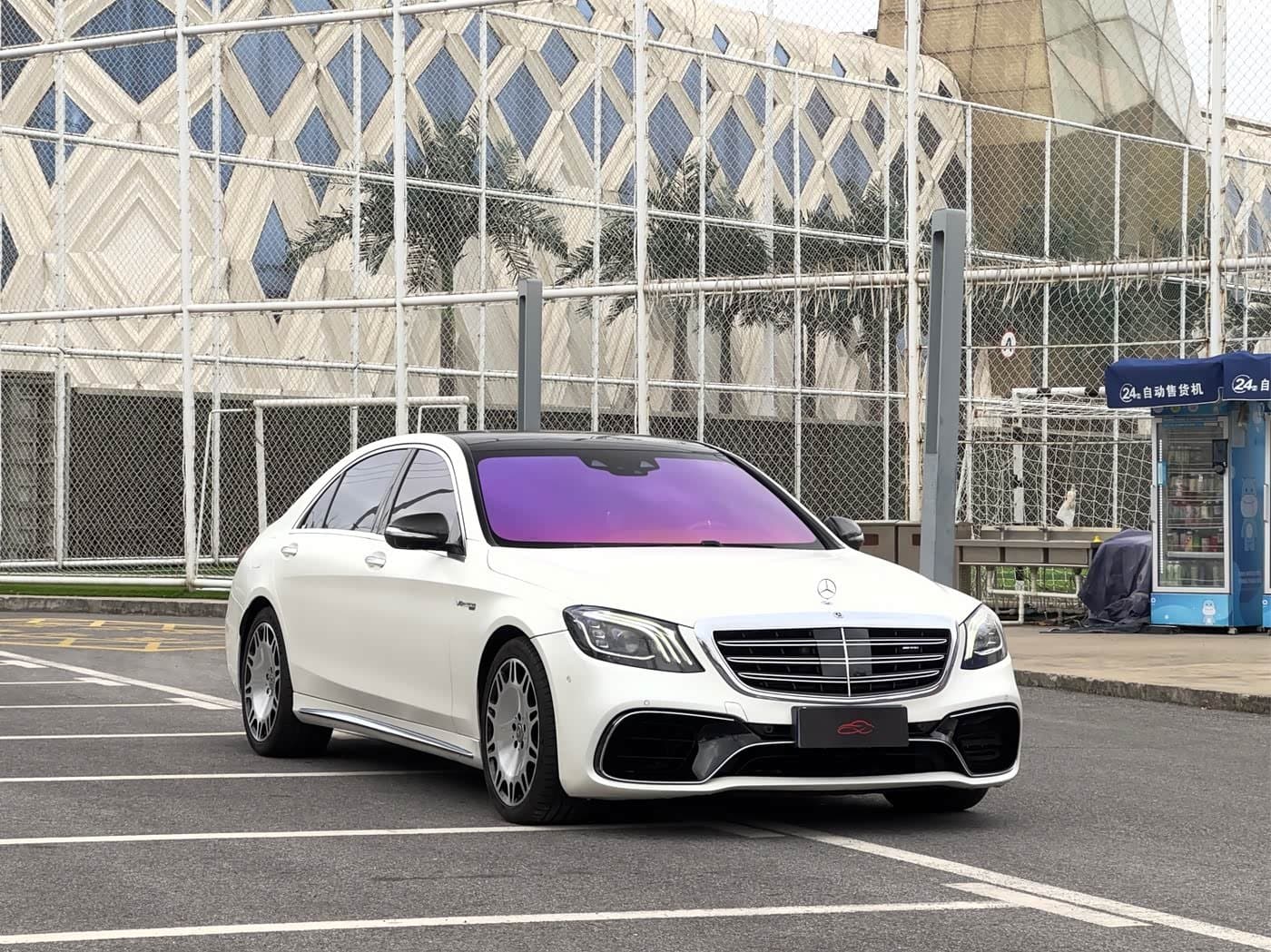 2018 Mercedes-Benz S-Class AMG White, 87,000 km, China export – photo 3
