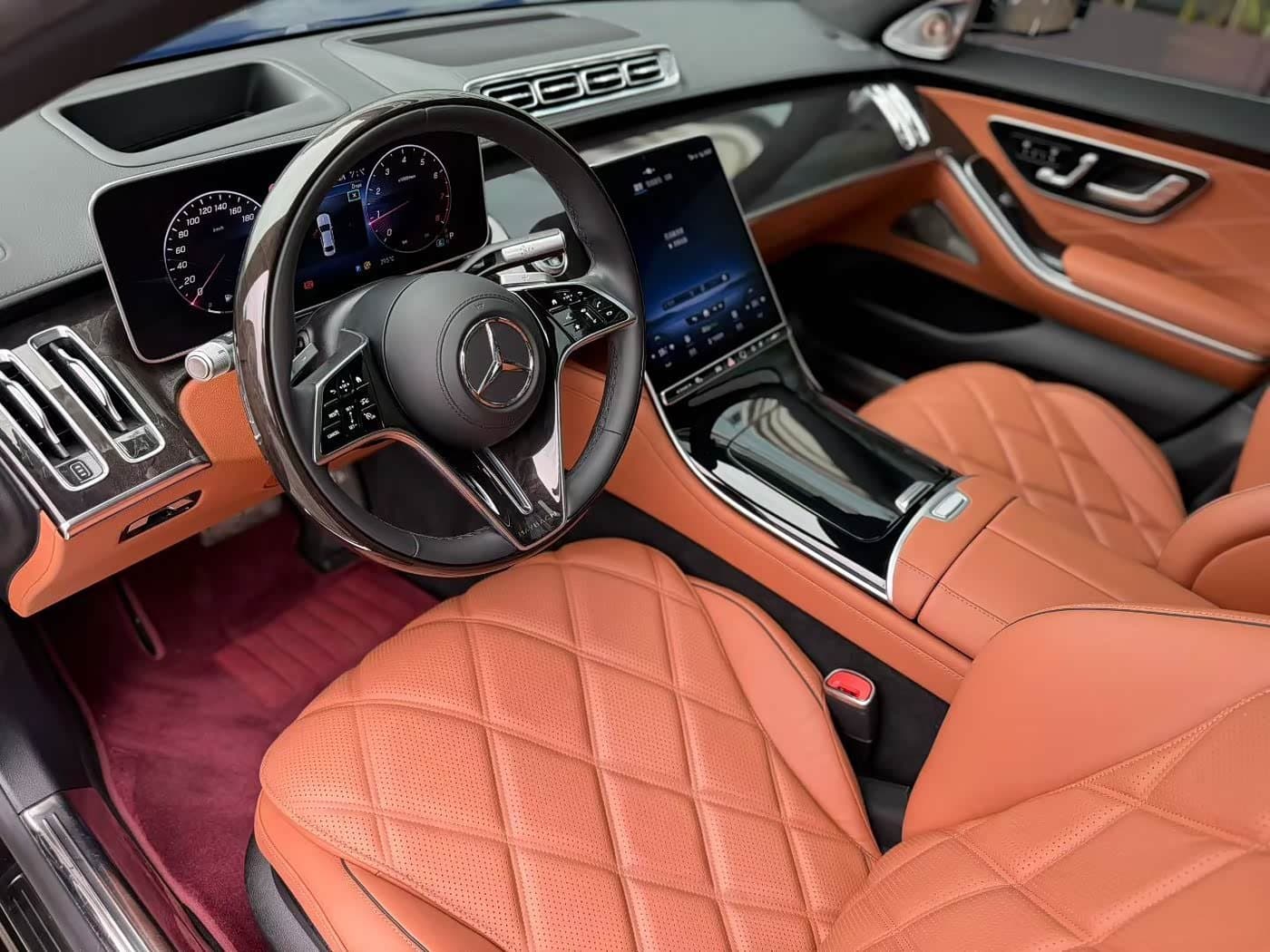 2022 Mercedes-Benz Maybach S-Class Black, 30,000 km, China export – photo 3