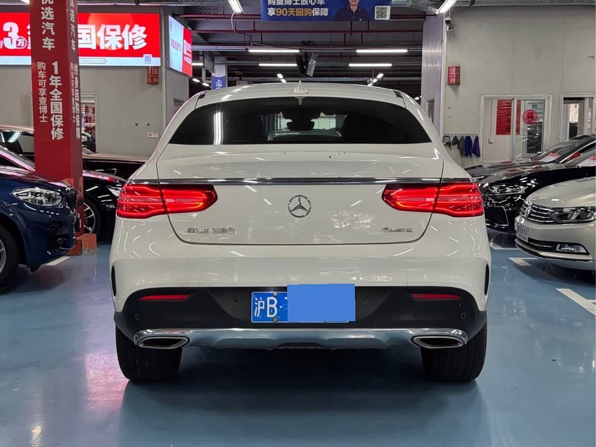 2016 Mercedes-Benz GLE Coupe White, 70,000 km, China export – photo 3