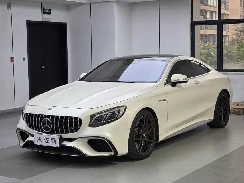 2018 Mercedes-Benz S-Class AMG White, 26,200 km, China export – photo 1