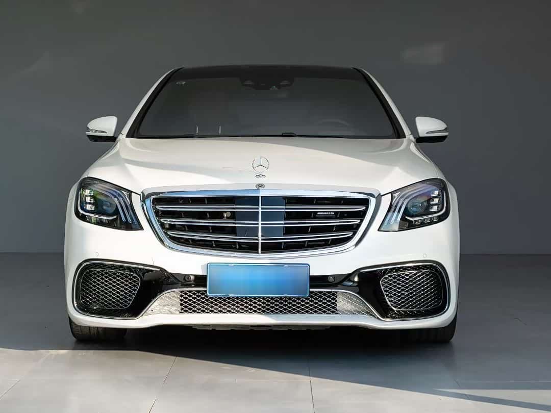 2014 Mercedes-Benz S-Class AMG White, 15,000 km, China export – photo 2