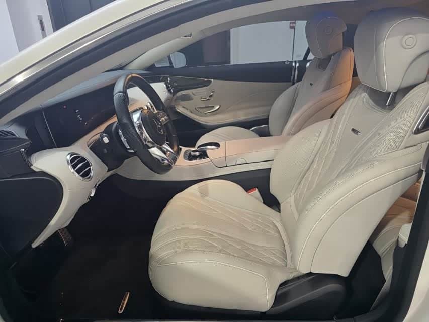 2018 Mercedes-Benz S-Class AMG White, 26,200 km, China export – photo 4