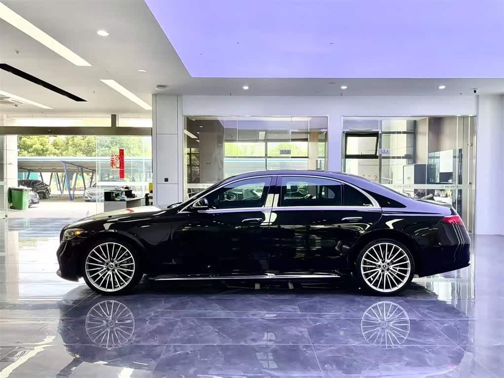 2021 Mercedes-Benz S-Class Black, 25,000 km, China export – photo 3