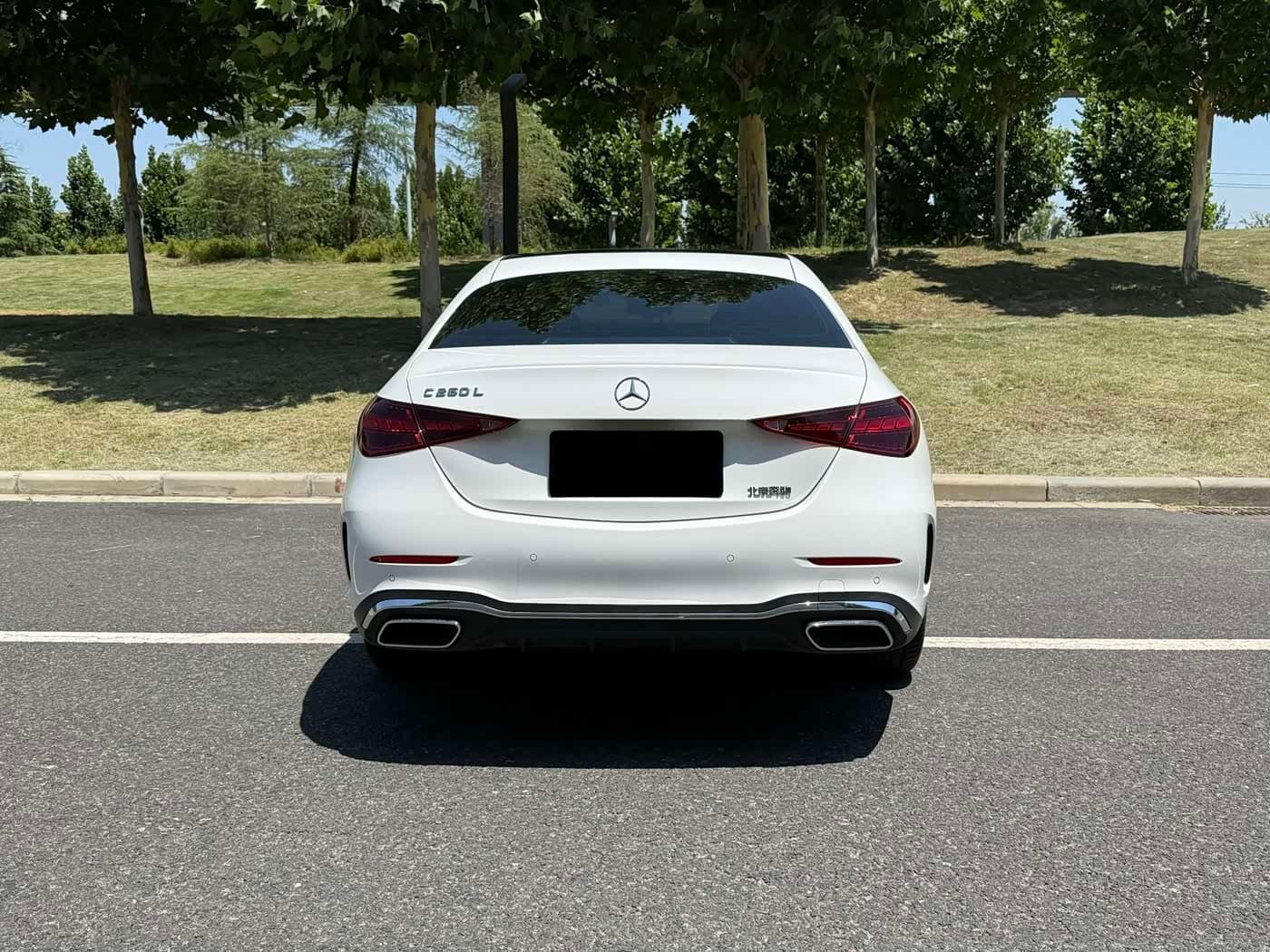 2025 Mercedes-Benz C-Class White, 1,000 km, China export – photo 6